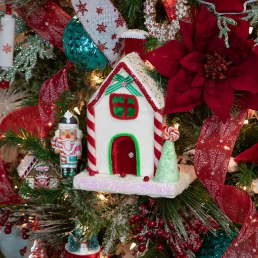 Outlet Green Sequin Layered Christmas Ball Ornament 4" (100mm) Glass