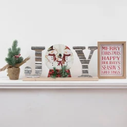 Outlet Holiday Slogans Wooden Christmas Plaques - 8