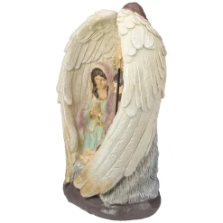 Holy Family and Angel Christmas Nativity Decoration - 11.25” Nativity