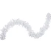 Online Icy White Iridescent Spruce Artificial Christmas Garland - 9' x 10" - Unlit Colorful
