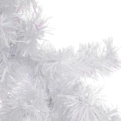 Online Icy White Iridescent Spruce Artificial Christmas Garland - 9' x 10