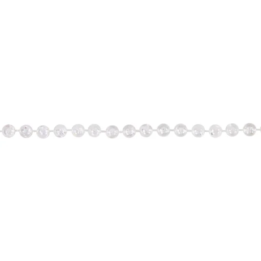 Sale Iridescent Beaded Christmas Garland - 100' x 0.25" - Unlit Beaded