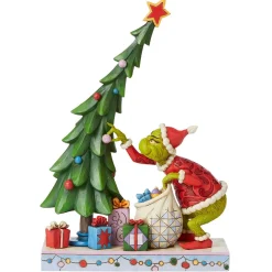 Discount Jim Shore Dr Seuss Grinch Un-decorating Tree Christmas Figure #6008886 Building Sets
