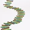 Hot Ladder Style Artificial Christmas Garland - 6' x 4.5" - Green and Blue - Unlit Unlit