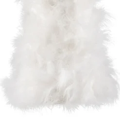 Online Layered Wispy Feather Cone Tree Christmas Decoration - 16