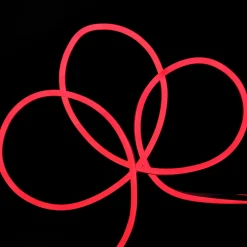 LED Commercial Grade Neon Style Flexible Christmas Rope Lights - Red -18' Rope & Tape