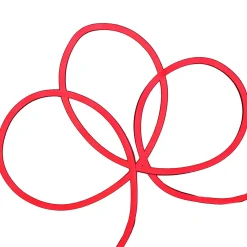 LED Commercial Grade Neon Style Flexible Christmas Rope Lights - Red -18' Rope & Tape