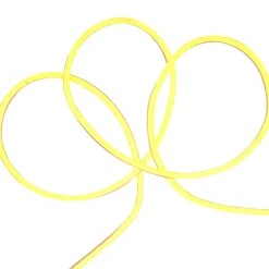 Clearance LED Commercial Grade Neon Style Flexible Christmas Rope Lights - 18' - Yellow Rope & Tape