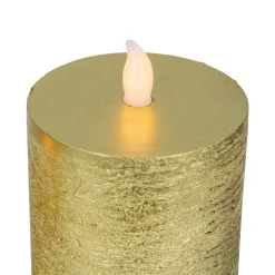 Best LED Flickering Flameless Pillar Christmas Candles - 8.75