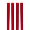 LED Flickering Flameless Taper Christmas Candles - 9.75" - Red - Set of 4 Flameless Candles