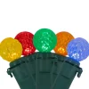 Sale LED G12 Berry Christmas Lights - Multicolor - 16' Green Wire - 50 ct Globes