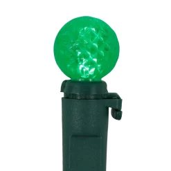 Sale LED G12 Berry Christmas Lights - Multicolor - 16' Green Wire - 50 ct Globes