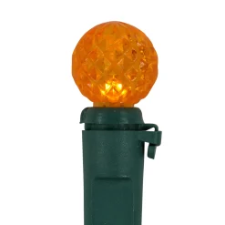 Sale LED G12 Berry Christmas Lights - Multicolor - 16' Green Wire - 50 ct Globes