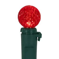Sale LED G12 Berry Christmas Lights - Multicolor - 16' Green Wire - 50 ct Globes