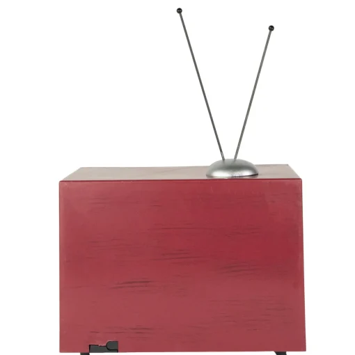 Outlet LED Lighted Animated and Musical TV Scene Christmas Display - 9.25" Animated & Musical