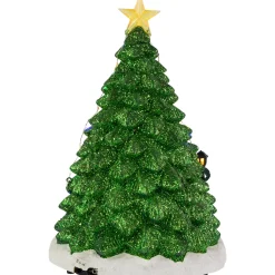 Online LED Lighted Animated and Musical Santa's Toy Shop Christmas Village Display - 13
