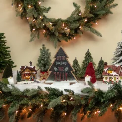 Outlet LED Lighted Candy Shoppe Christmas Village Decoration - 6.75" Building Sets