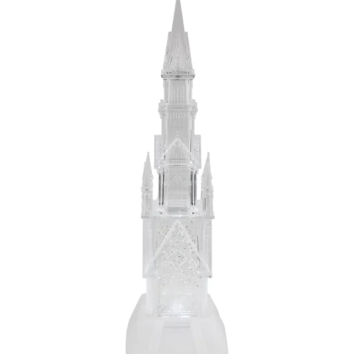LED Lighted Castle Acrylic Christmas Decoration - 17.5" Building Sets