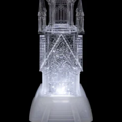 LED Lighted Castle Acrylic Christmas Decoration - 17.5