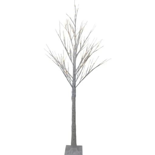 Best LED Lighted Christmas Birch Twig Tree Outdoor Decoration - 6' - Warm White Lights Trees