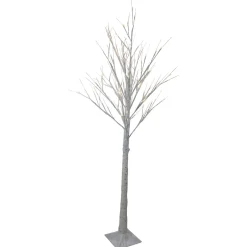 Best LED Lighted Christmas Birch Twig Tree Outdoor Decoration - 6' - Warm White Lights Trees