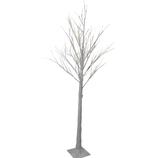 Best LED Lighted Christmas Birch Twig Tree Outdoor Decoration - 6' - Warm White Lights Trees