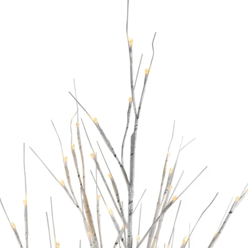 Best LED Lighted Christmas Birch Twig Tree Outdoor Decoration - 6' - Warm White Lights Trees