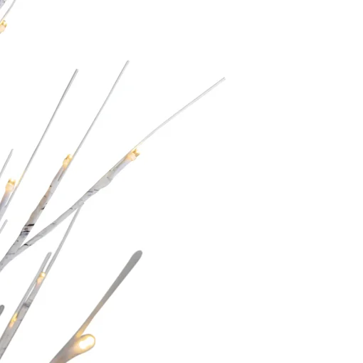 Best LED Lighted Christmas Birch Twig Tree Outdoor Decoration - 6' - Warm White Lights Trees
