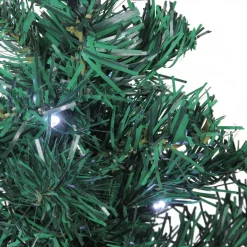 Clearance LED Lighted Christmas Tree Pathway Markers Outdoor Decorations - Set of 3 Lawn Stakes