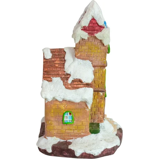 Online LED Lighted Church Christmas Village Decoration - 8.5" Building Sets