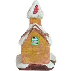 Online LED Lighted Church Christmas Village Decoration - 8.5