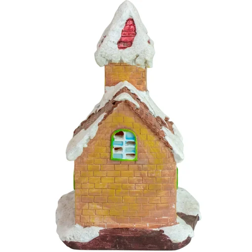 Online LED Lighted Church Christmas Village Decoration - 8.5" Building Sets