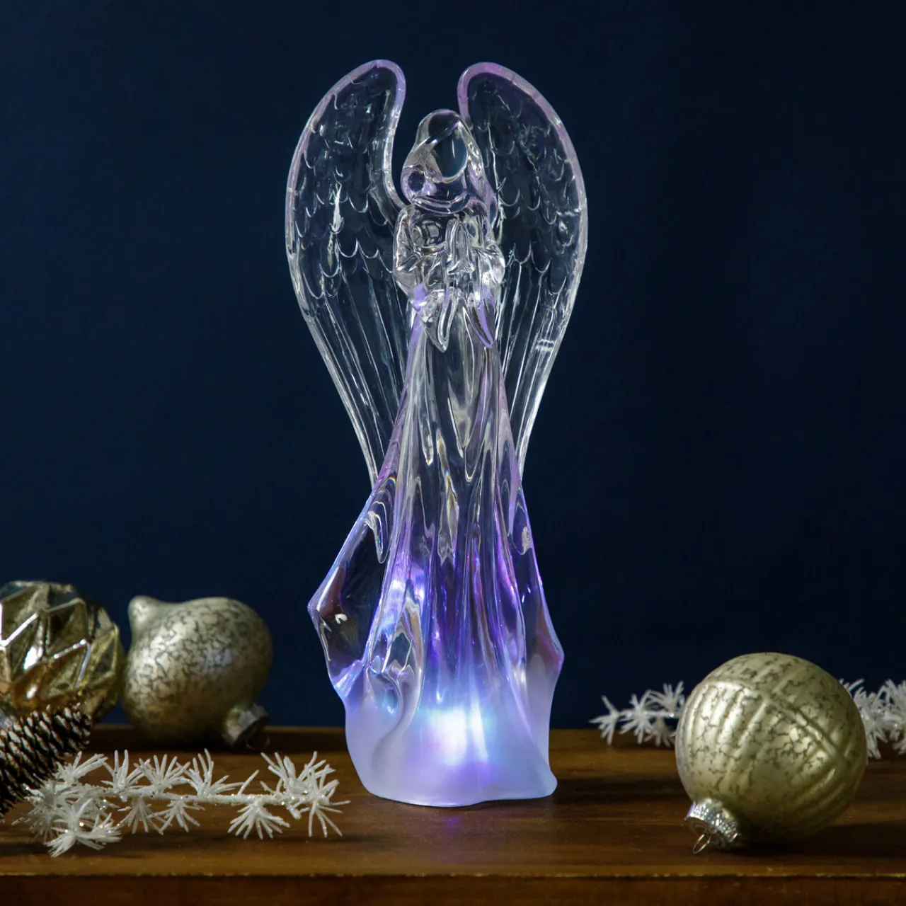 Best LED Lighted Color Changing Praying Angel Christmas Figure - 12.25" Angels