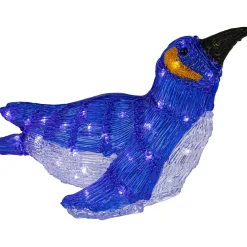 Outlet LED Lighted Commercial Grade Acrylic Swimming Penguin Outdoor Christmas Decoration - 16