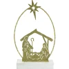 Sale LED Lighted Glitter Holy Family Nativity Scene Christmas Decoration - 14" Nativity
