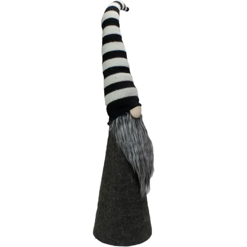 Best LED Lighted Gnome with Striped Hat Christmas Figure - 27" Gnomes