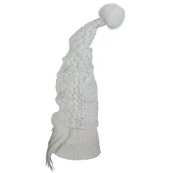 Sale LED Lighted Knitted Sweater Hat Gnome Christmas Figure - 15