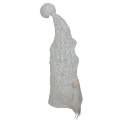 Sale LED Lighted Knitted Sweater Hat Gnome Christmas Figure - 15