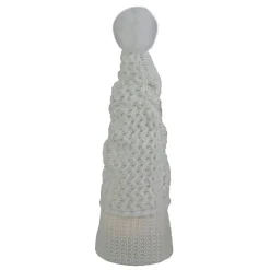 Sale LED Lighted Knitted Sweater Hat Gnome Christmas Figure - 15