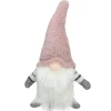 Best LED Lighted Nose Christmas Gnome Figure - 14" - Pink and White Gnomes