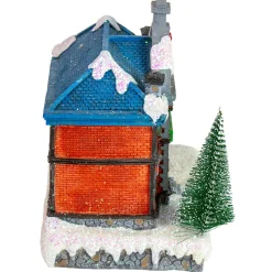 Best LED Lighted Post Office Christmas Village Decoration - 7