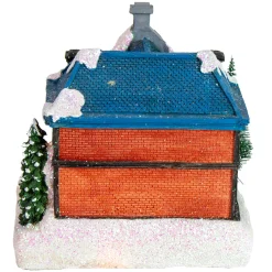 Best LED Lighted Post Office Christmas Village Decoration - 7