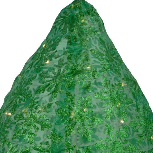 Outlet LED Lighted Retro Bulb Outdoor Christmas Decoration - 32" - Warm White - Green Lighted