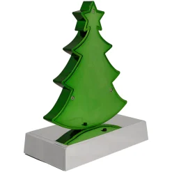 Best LED Lighted Shiny Christmas Tree Stocking Holder - 7