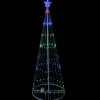 Outlet LED Lighted Show Cone Christmas Tree Outdoor Decoration - 12' - Multicolor Trees