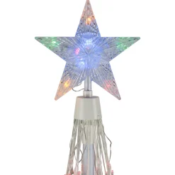 Discount LED Lighted Show Cone Christmas Tree Outdoor Decoration - 6' - Multicolor Lights Trees