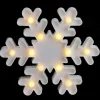 Sale LED Lighted Snowflake Christmas Marquee Sign - 9.5" - White Door