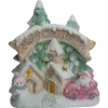 New LED Lighted Snowy Winter Village "Merry Christmas" Decoration - 16.5" Building Sets