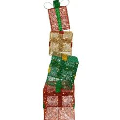 Outlet LED Lighted Stacked Christmas Gifts Outdoor Decoration - 53