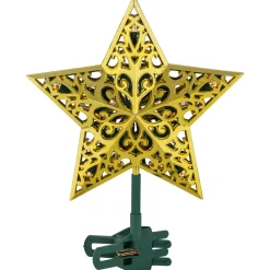 Discount LED Lighted Star Christmas Tree Topper - 9.5
